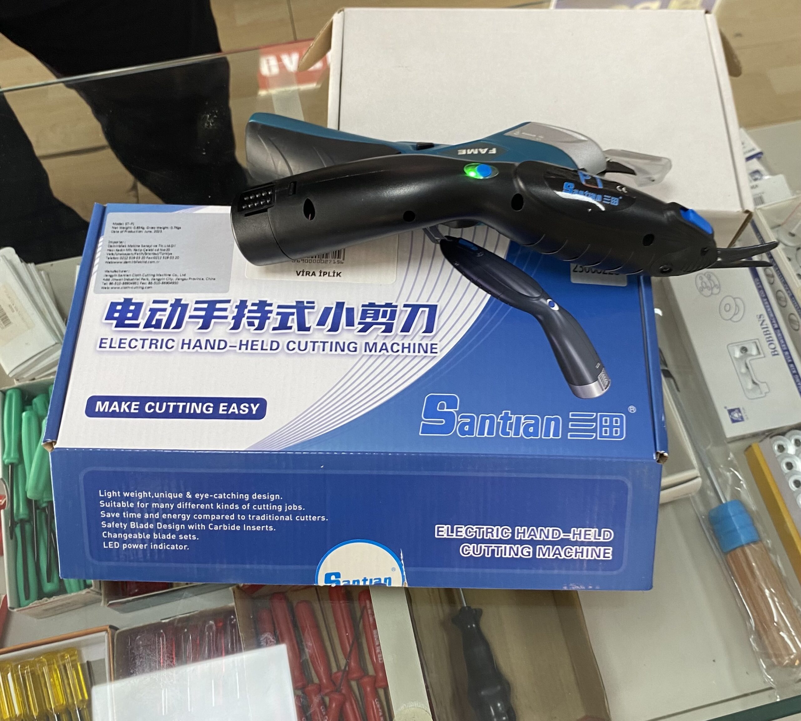 Santian Elektrikli Kumaş Kesme Makası